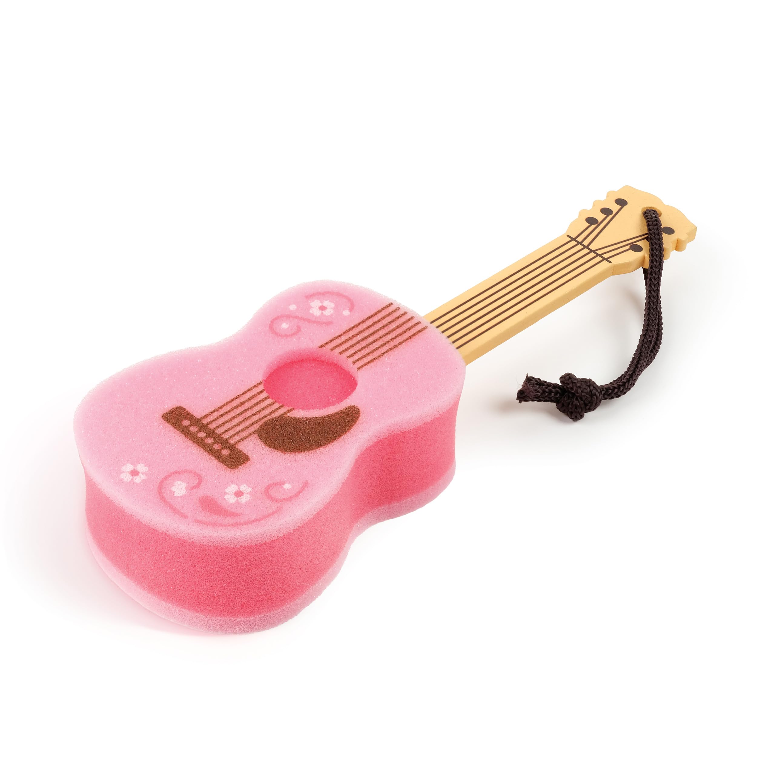 Dolly Parton Pink Guitar Bottle Brush Long-Handle Sponge, Fun and Unique Acoustic Guitar Design with Signature Dolly Logo, Great for Music Lovers - Image 3
