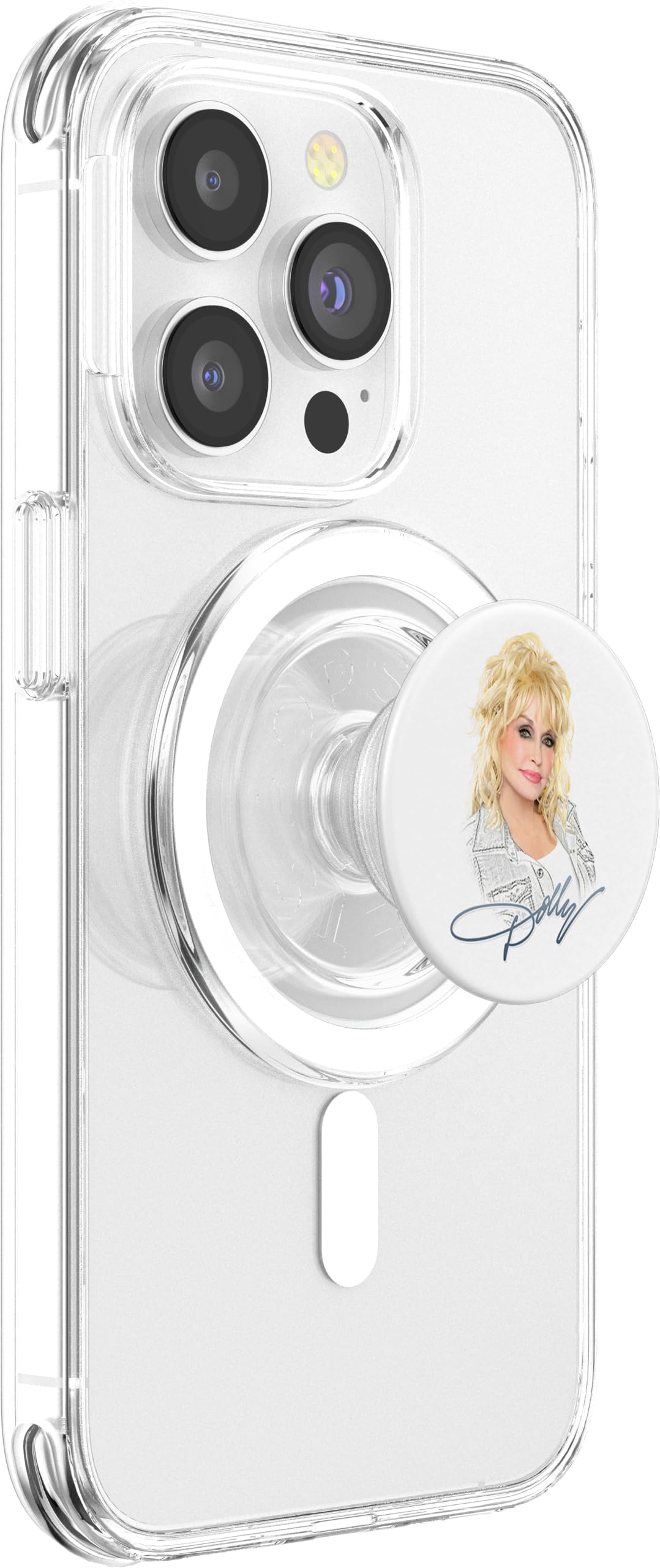 Dolly Parton Smirk PopSockets MagSafe PopGrip for iPhone - Image 3